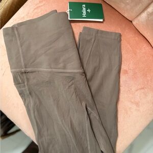 Halara Brown Leggings 3/4